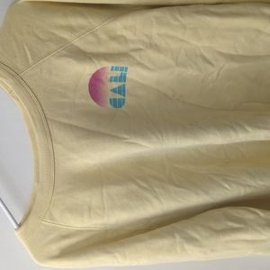 Old Navy Yellow Cali Sweatshirt (Large)